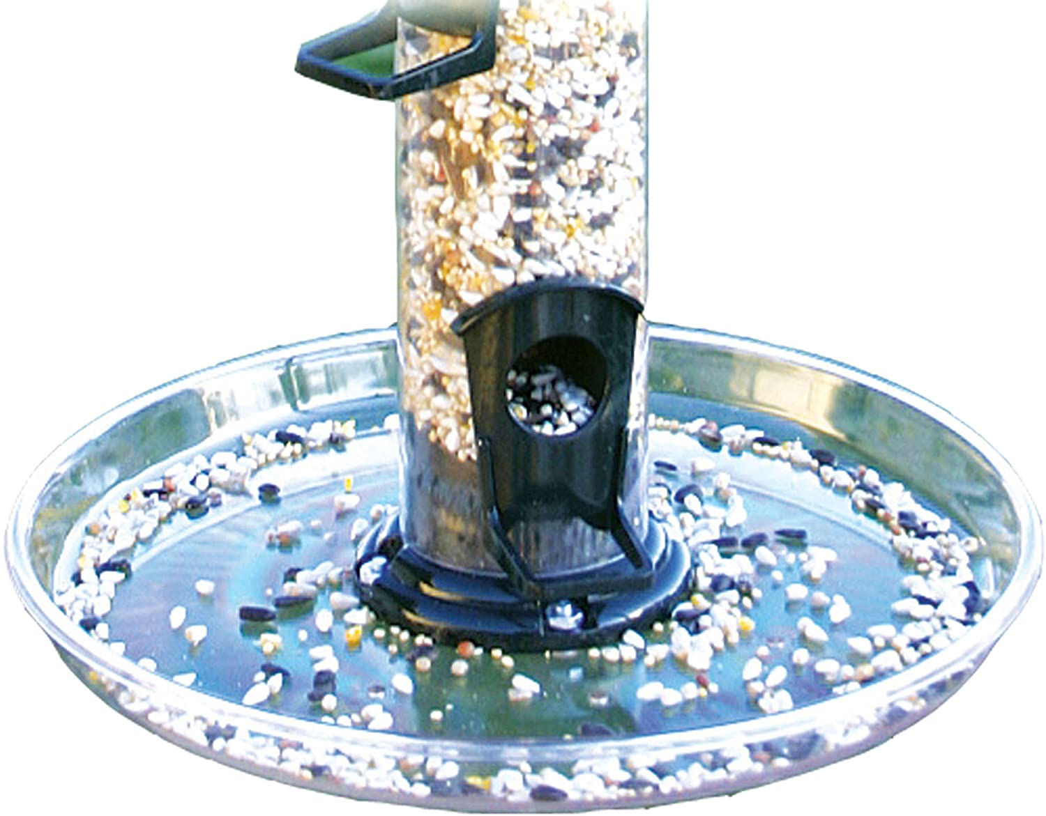 This feeder tray fits Audubon tube feeders and catches seeds that would nor...